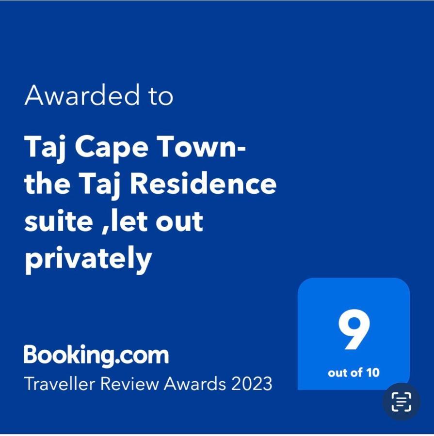 Taj Hotel Cape Town - Taj Residence Suite ,Let Out Privately 外观 照片